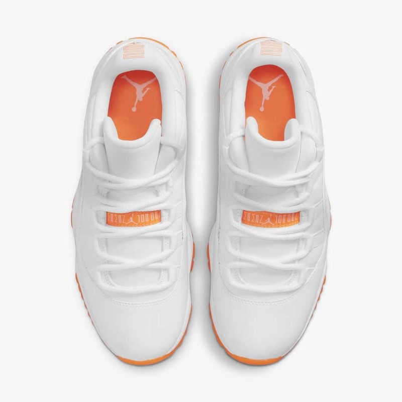 Jordan 11 orange low hotsell